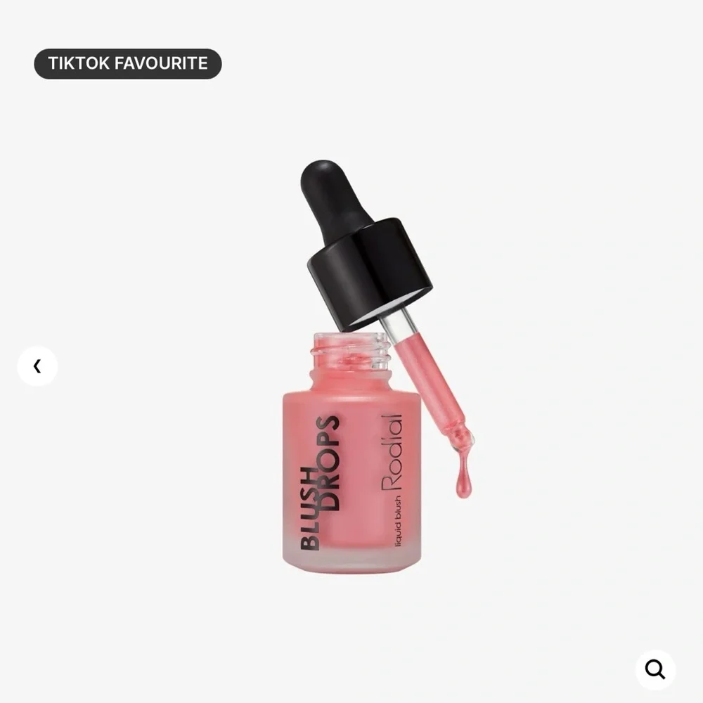 Rodial Blush Drops - Frosted Pink Liquid Blush New 15ml/ 0.5 fl oz